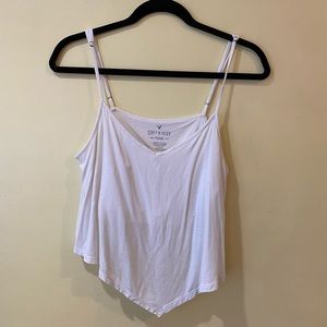 American Eagle Soft And Sexy White Tank
